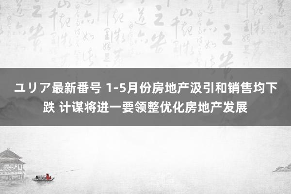 ユリア最新番号 1-5月份房地产汲引和销售均下跌 计谋将进一要领整优化房地产发展